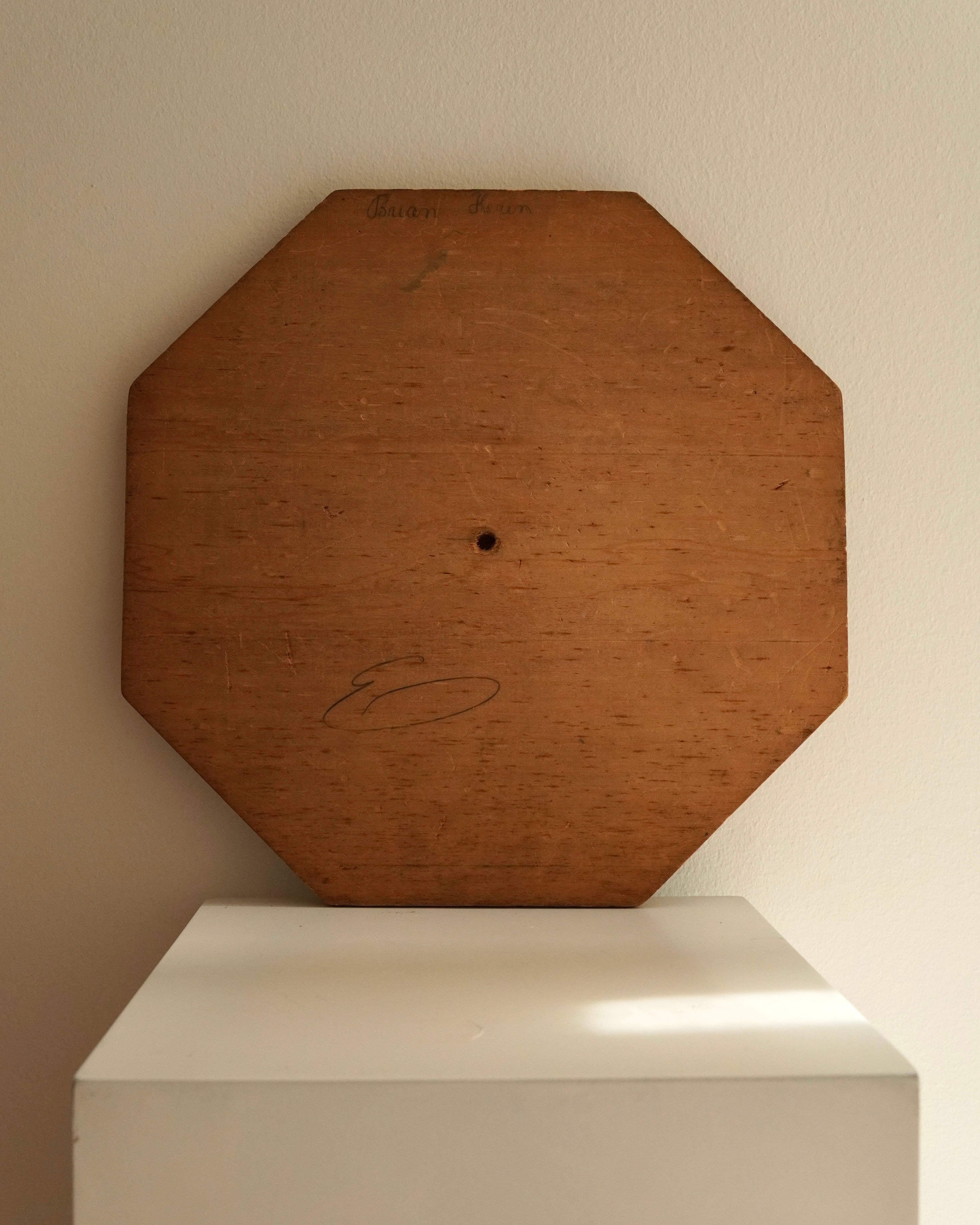Tramp art carved wood tray/wall hanging