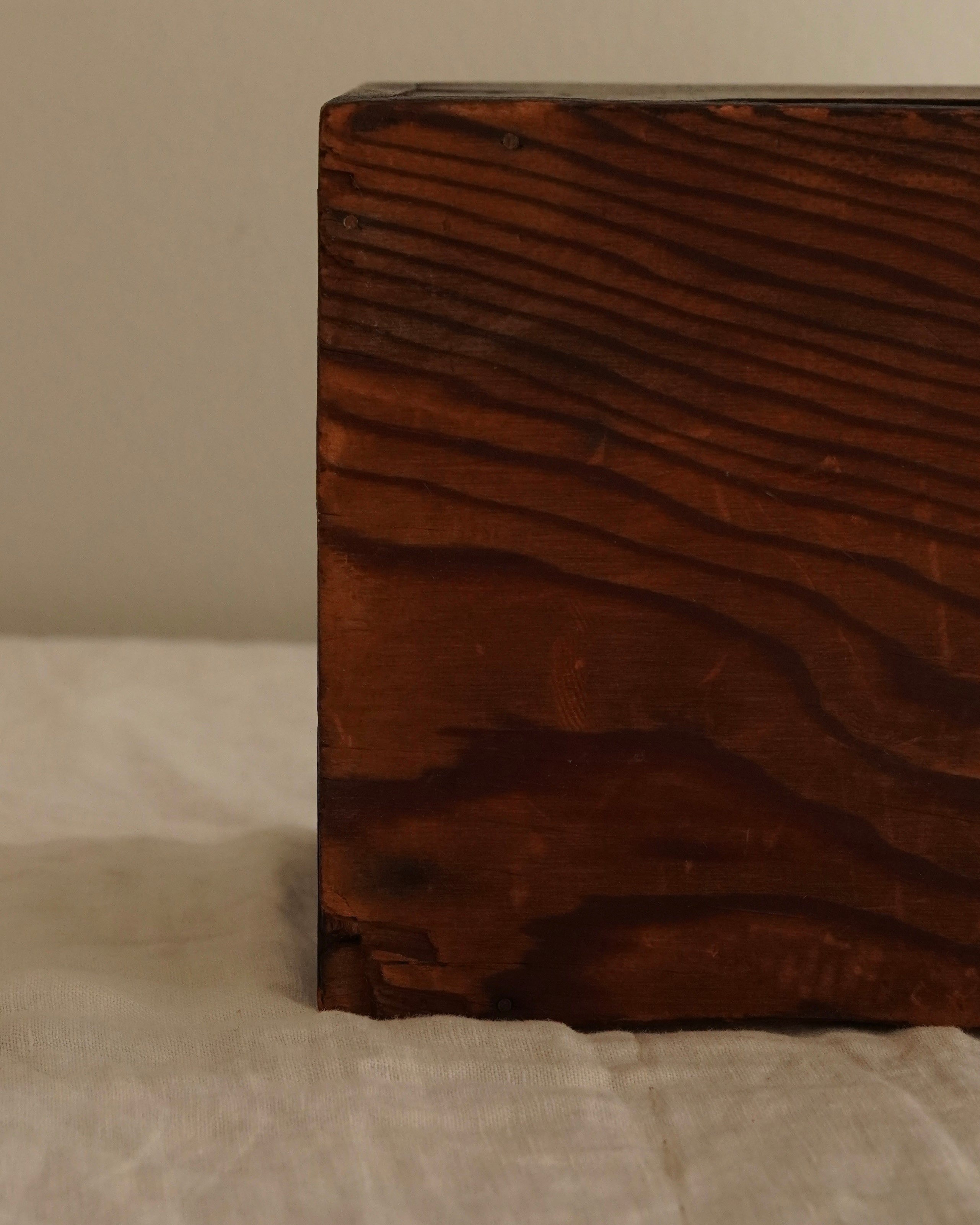 Small wooden chest of drawers