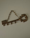 Brass key hanging hooks