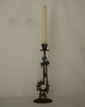 Brutalist single candle holder