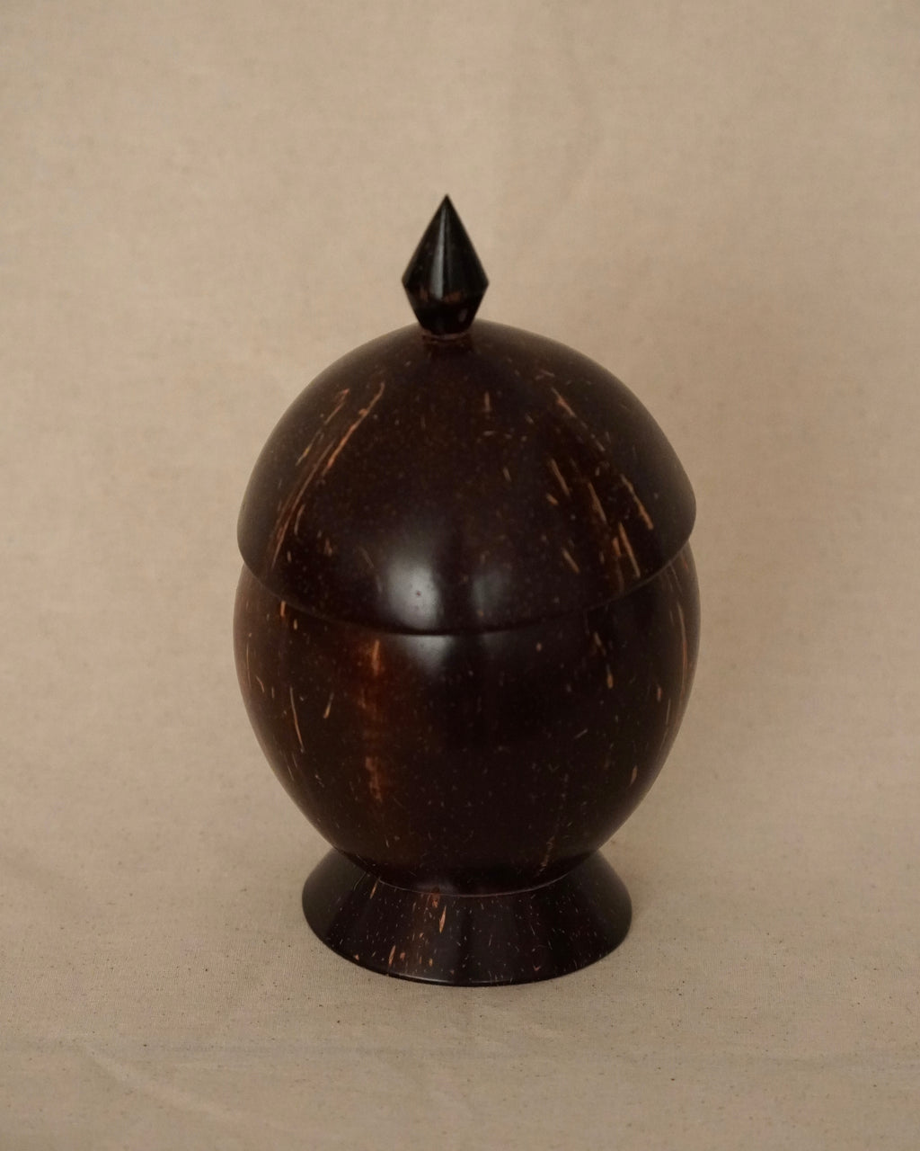 Coconut husk trinket box