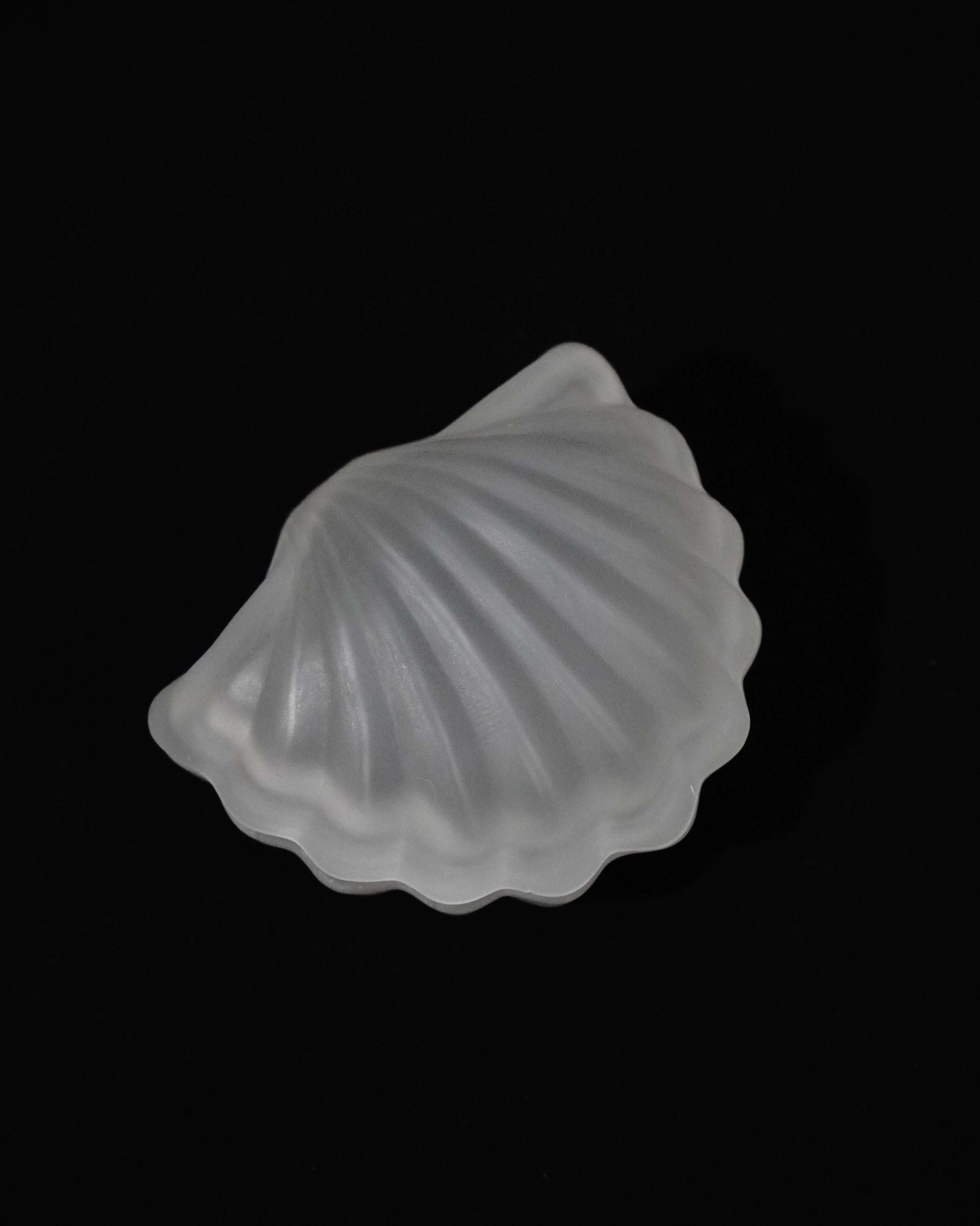 Clam crystal trinket box