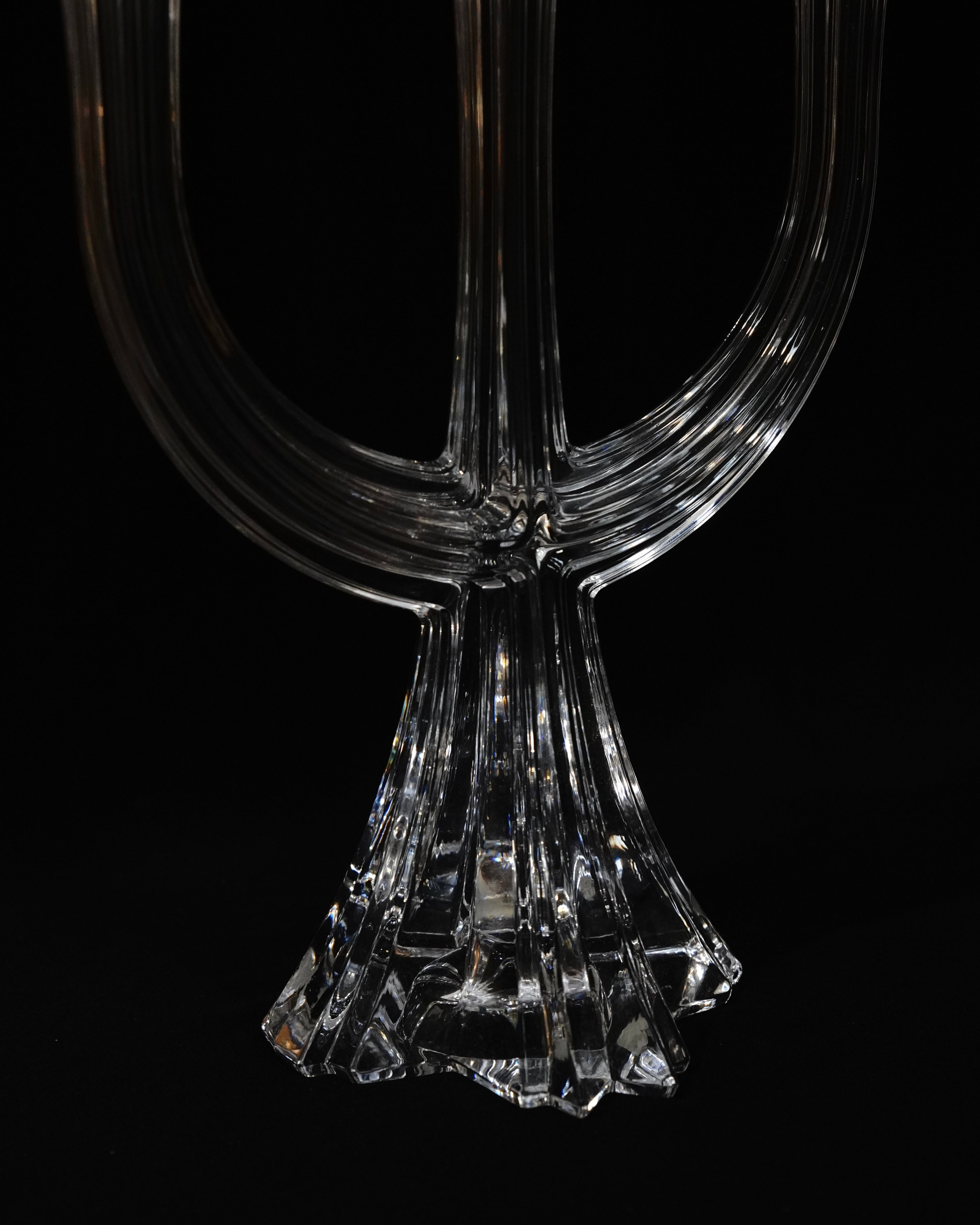 Crystal candelabra