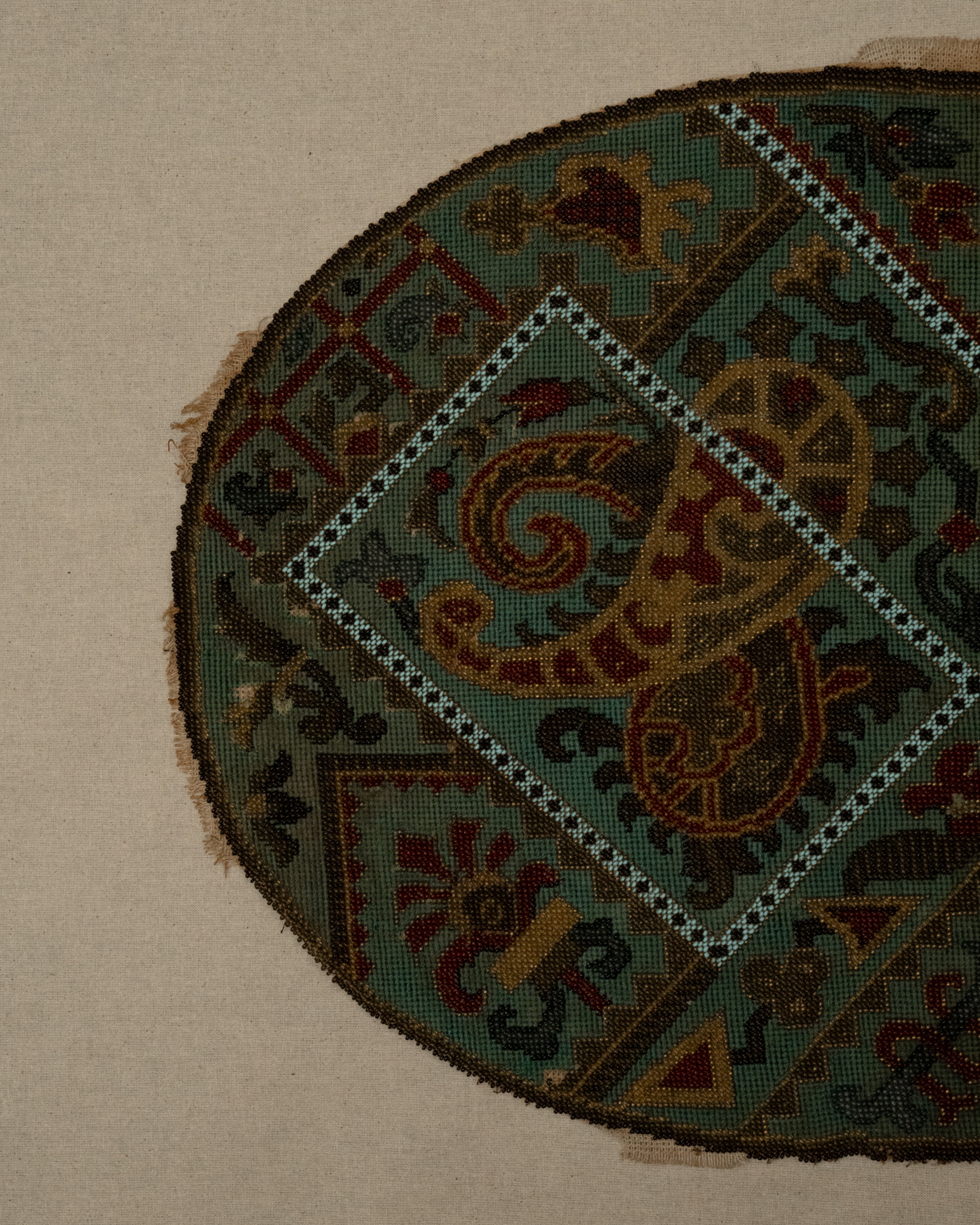 Embroidered placemat