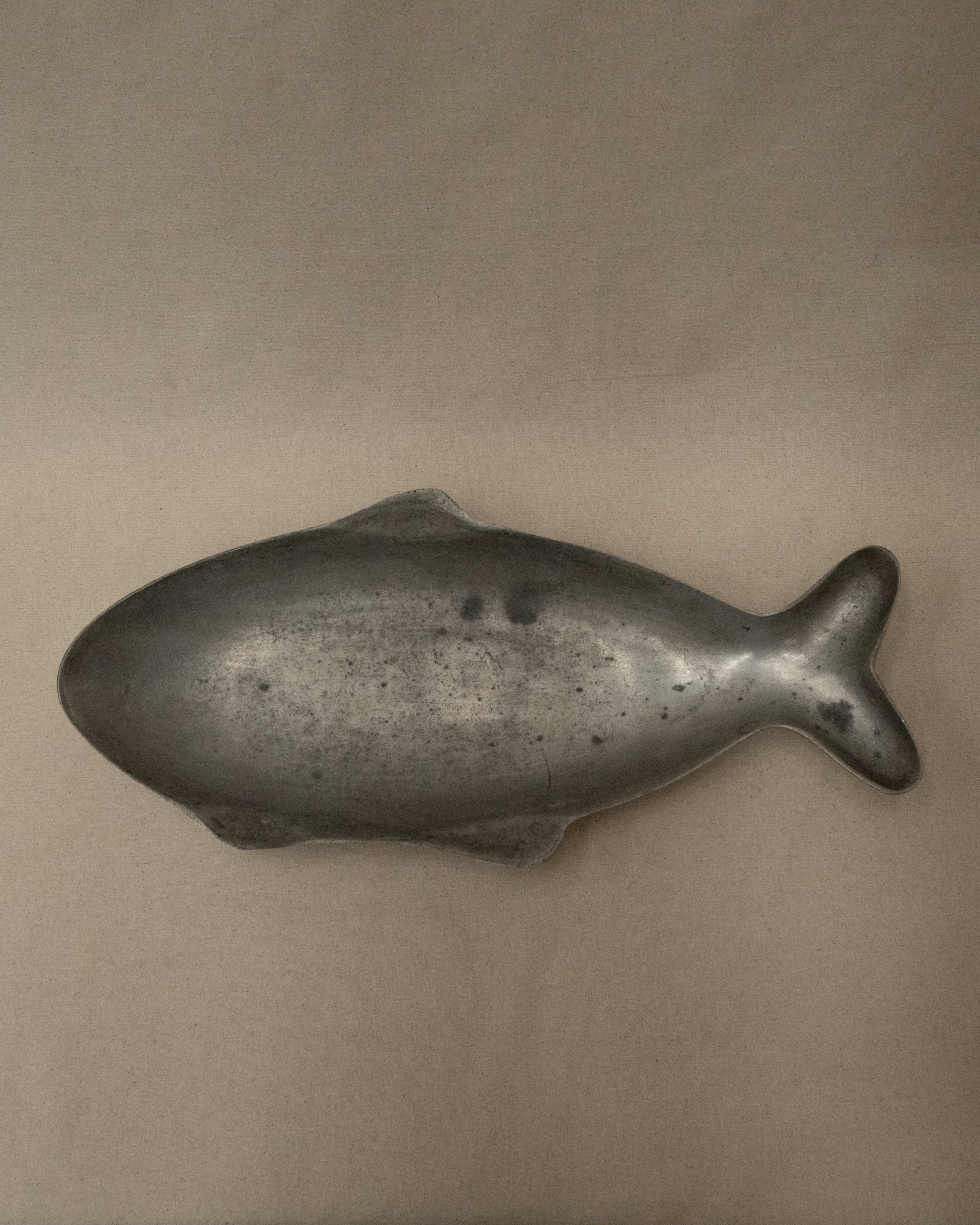 Aluminum fish dish plate