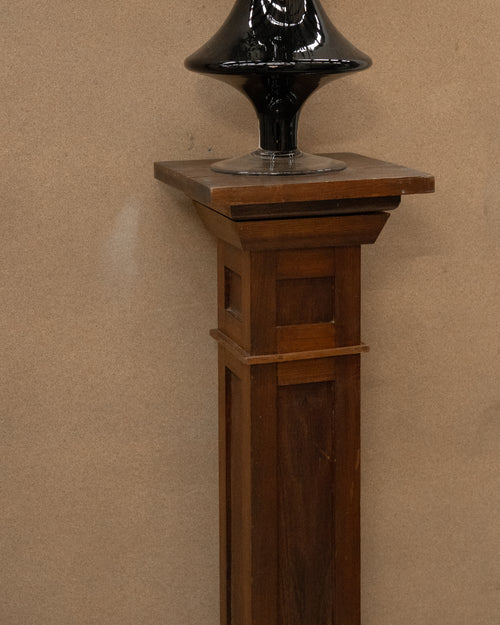Wooden pedestal/plinth