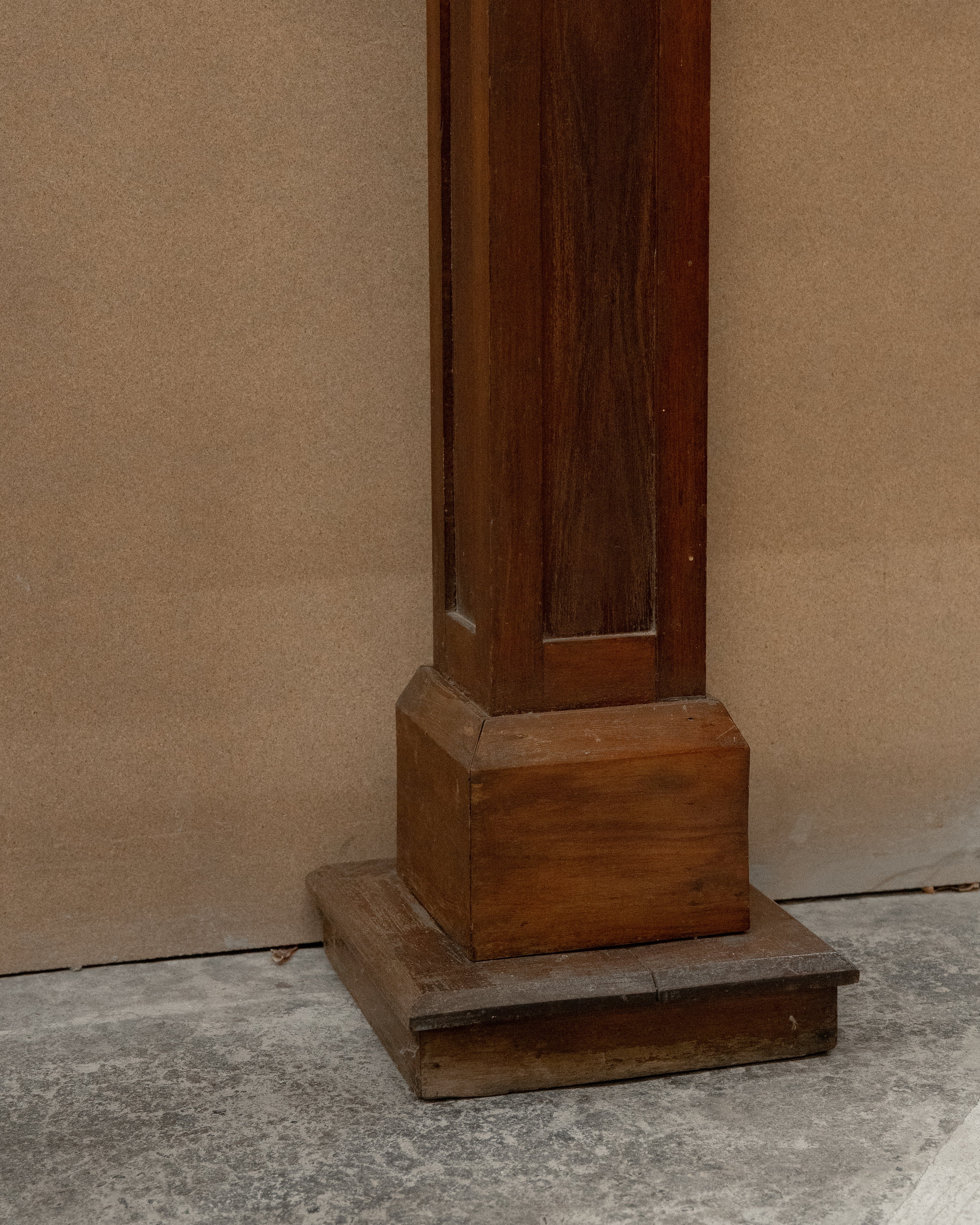 Wooden pedestal/plinth