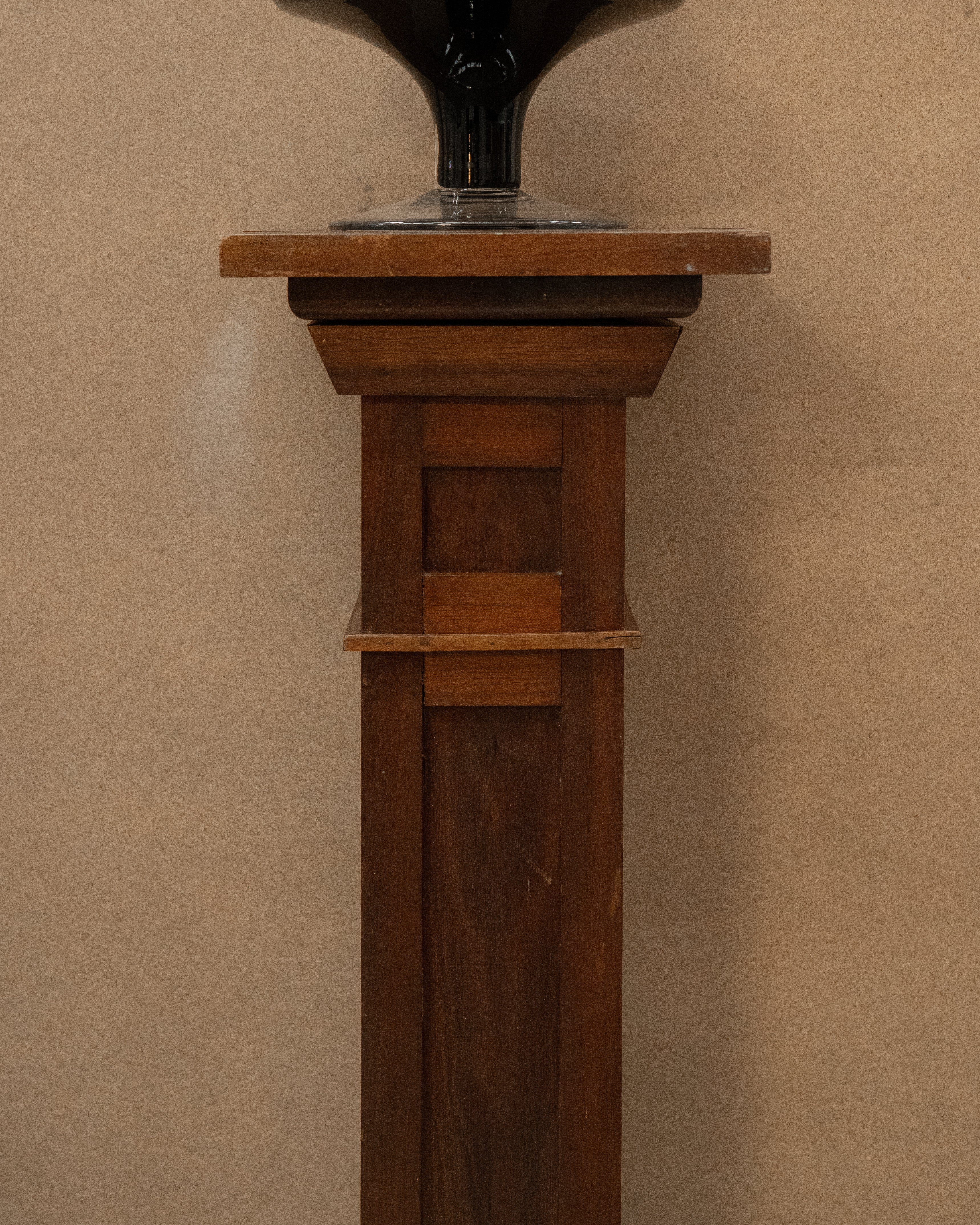 Wooden pedestal/plinth