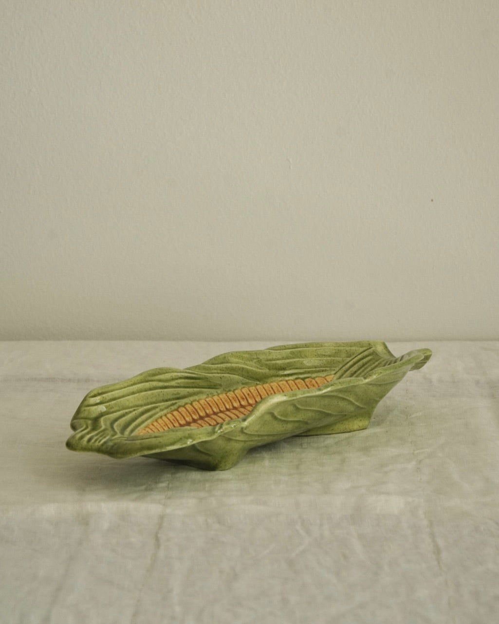Corn ceramic dish plate