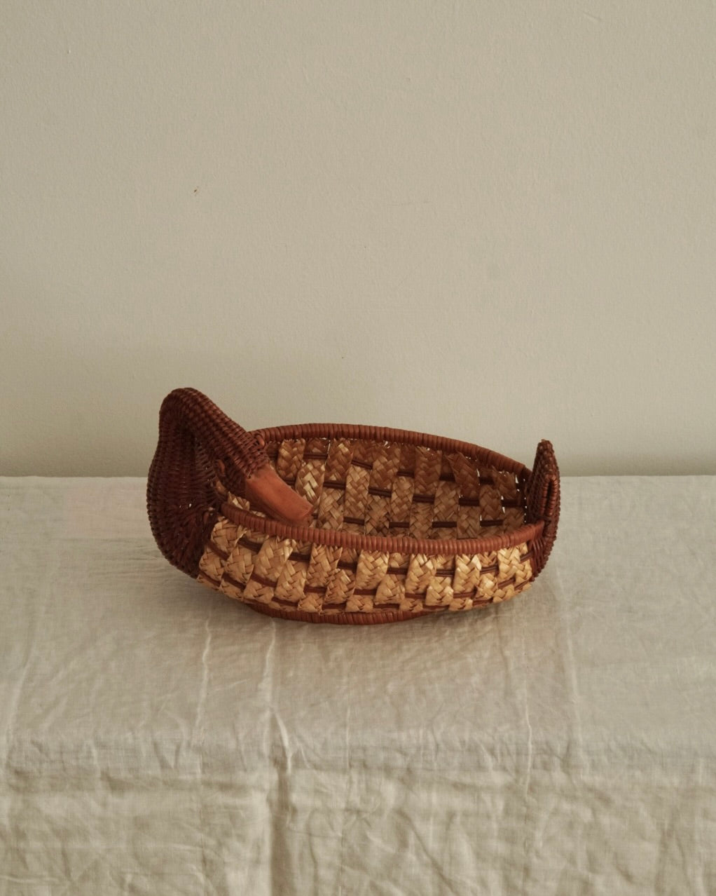 Woven duck basket
