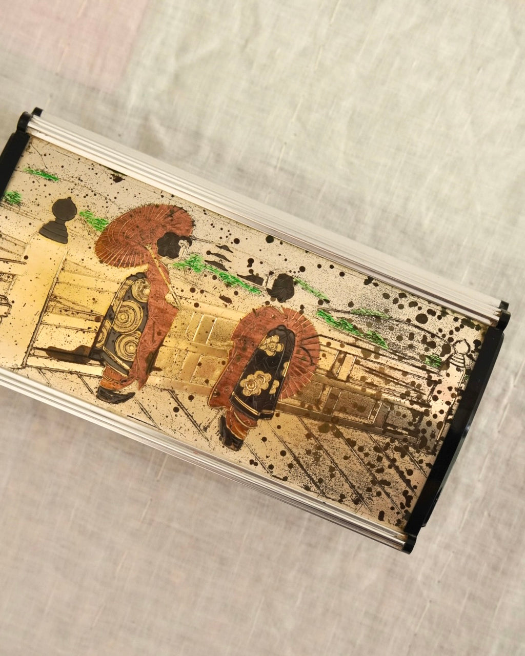 Japanese metal musical box
